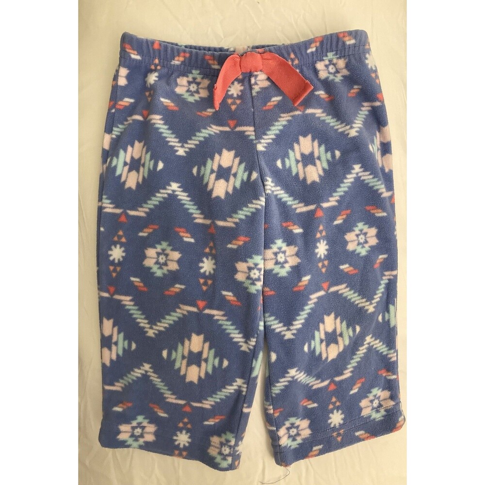 12 Months Carter’s baby girl clothes - one piece pants | geometric theme